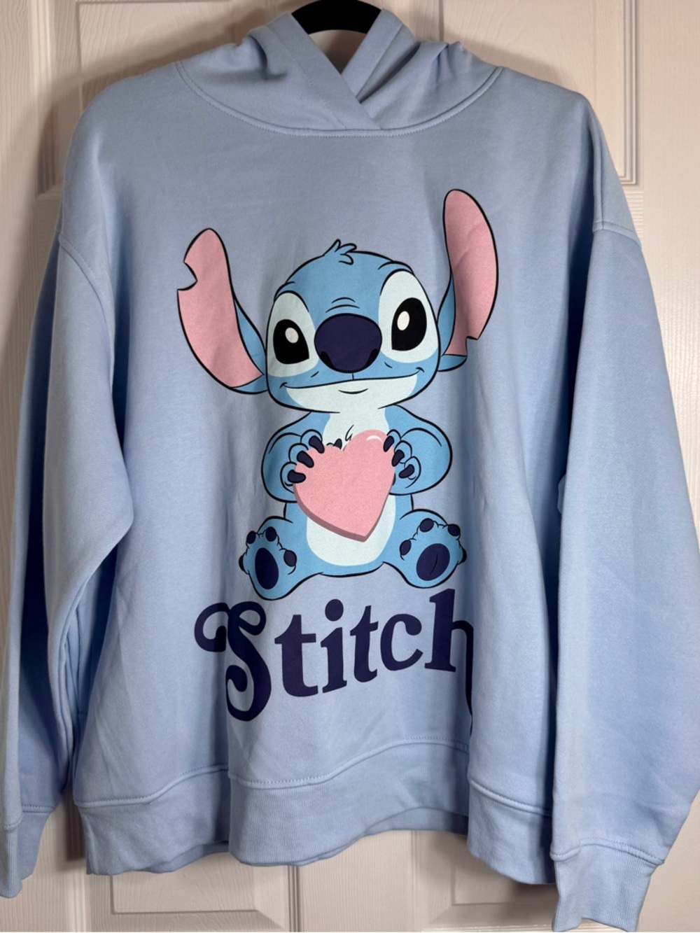 NWT Disney x Primark Stitch Pullover Graphic Hoodie size: Large, XL